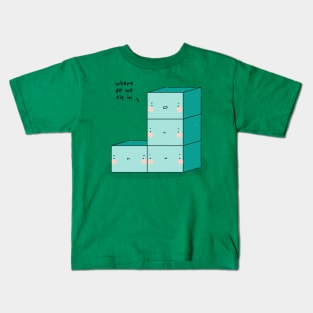 existentialist tetris! Kids T-Shirt